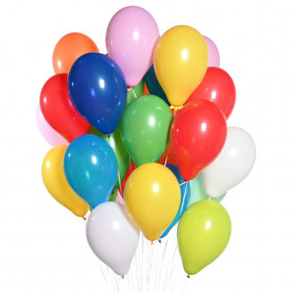 Воздушные шары Цветные 25 шт.